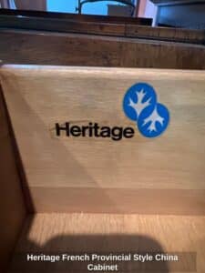 Heritage-French-Provincial-Style-China-Cabinet-second-image-1