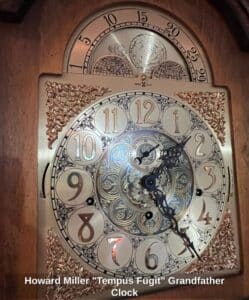 Howard-Miller-Tempus-Fugit-Grandfather-Clock-second-image-1