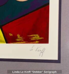 Linda-Le-Kinff-Debbie-Serigraph-second-image-1