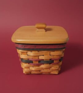 Longaberger Fathers Day Finders Keepers Basket with Lid