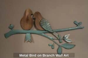 Metal-Bird-on-Branch-Wall-Art