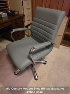 Mid-Century-Modern-Style-Ribbed-Executive-Office-Chair