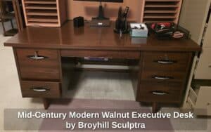 Mid-Century-Modern-Walnut-Executive-Desk-by-Broyhill-Sculptra