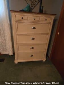 New-Classic-Tamarack-White-Drawer-Chest