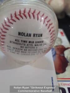 Nolan-Ryan-Strikeout-Express-Commemorative-Baseball-second-image