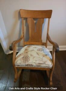 Oak-Arts-and-Crafts-Style-Rocker-Chair