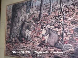 Steve-St.-Clair-Squirrels-in-Autumn-Print-second-image-1