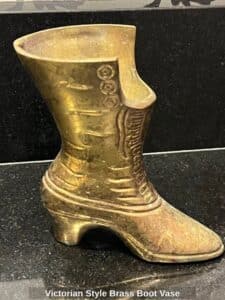 Victorian-Style-Brass-Boot-Vase-1