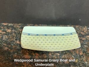 Wedgwood-Samurai-Gravy-Boat-and-Underplate-second-image-1