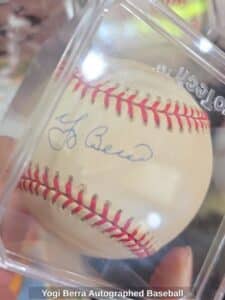 Yogi Berra Autographed Baseball