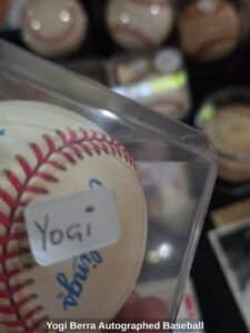 Yogi Berra Autographed Baseball