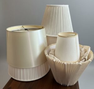 Assortment-of-Pleated-Lampshades