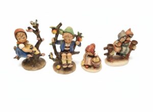 Goebel-Hummel-Apple-Tree-Figurines-Set