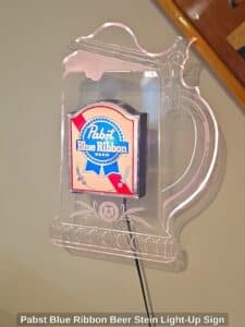 Pabst-Blue-Ribbon-Beer-Stein-Light-Up-Sign