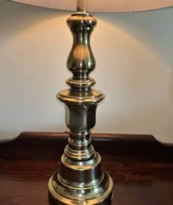 Stiffel-Style-Brass-Baluster-Table-Lamp-second-image