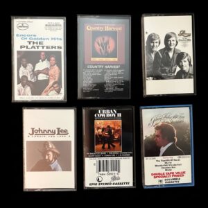 Vintage-Music-Cassette-Lot