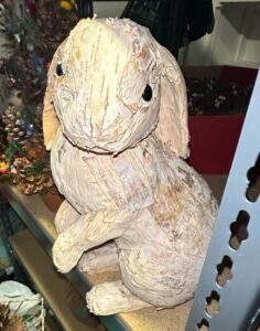 Birch-Bark-Rabbit-Figurine