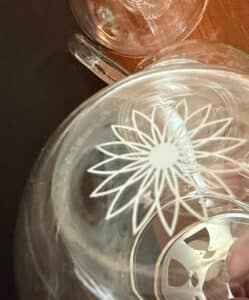 Princess-House-Heritage-Glass-Teapot-Set-with-Etched-Floral-Design-second-image