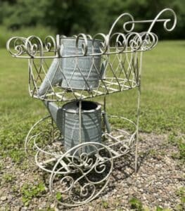 White-Scroll-Metal-Plant-Stand-with-Watering-Cans-1