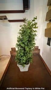 Artificial-Boxwood-Topiary-in-White-Pot