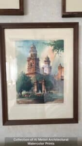 Collection-of-Al-Mettel-Architectural-Watercolor-Prints-fifth-image