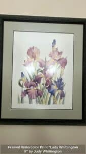 Framed-Watercolor-Print-Lady-Whittington-II-by-Judy-Whittington