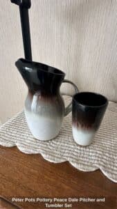 Peter-Pots-Pottery-Peace-Dale-Pitcher-and-Tumbler-Set