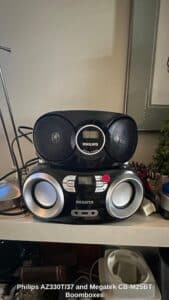 Philips-AZT-or-and-Megatek-CB-MBT-Boomboxes