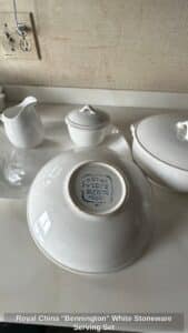 Royal-China-Bennington-White-Stoneware-Serving-Set