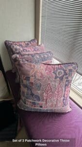Set-of-Patchwork-Decorative-Throw-Pillows