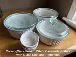 CorningWare-French-White-Casserole-Dishes-with-Glass-Lids-and-Ramekins