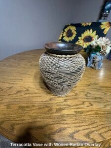 Terracotta-Vase-with-Woven-Rattan-Overlay