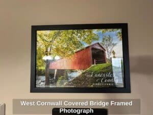 West-Cornwall-Covered-Bridge-Framed-Photograph