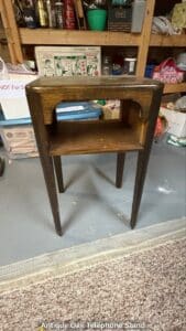Antique-Oak-Telephone-Stand