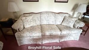 Broyhill-Floral-Sofa
