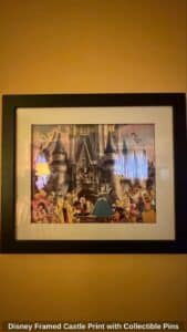 Disney-Framed-Castle-Print-with-Collectible-Pins