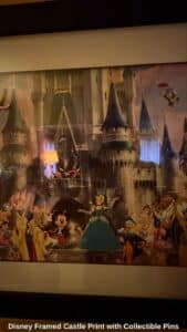 Disney-Framed-Castle-Print-with-Collectible-Pins-second-image