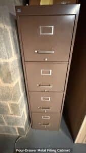 Four-Drawer-Metal-Filing-Cabinet