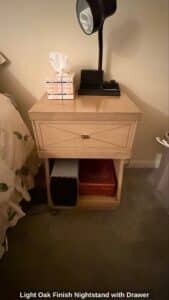 Light-Oak-Finish-Nightstand-with-Drawer