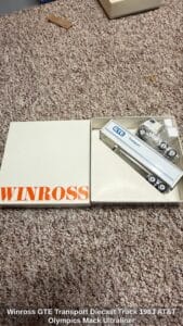 Winross-GTE-Transport-Diecast-Truck-ATT-Olympics-Mack-Ultraliner
