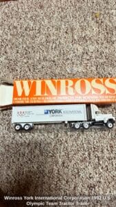 Winross-York-International-Corporation-U.S.-Olympic-Team-Tractor-Trailer