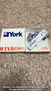 Winross-York-International-Corporation-US-Olympic-Diecast-Truck-and-Trailer