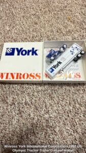 Winross-York-International-Corporation-US-Olympic-Tractor-Trailer-Diecast-Model