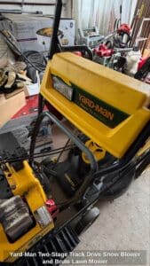 Yard-Man-Two-Stage-Track-Drive-Snow-Blower-and-Brute-Lawn-Mower-second-image