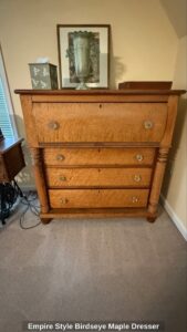 Empire-Style-Birdseye-Maple-Dresser
