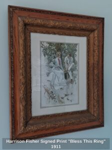 Harrison-Fisher-Signed-Print-Bless-This-Ring