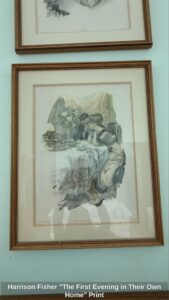 Harrison-Fisher-The-First-Evening-in-Their-Own-Home-Print