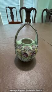 Moriage-Nippon-Porcelain-Basket