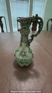 Nippon-Moriage-Porcelain-Ewer