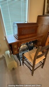Sewing-Machine-Cabinet-and-Chair